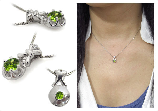 誕生石　ペンダント