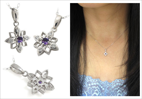 誕生石　ネックレス