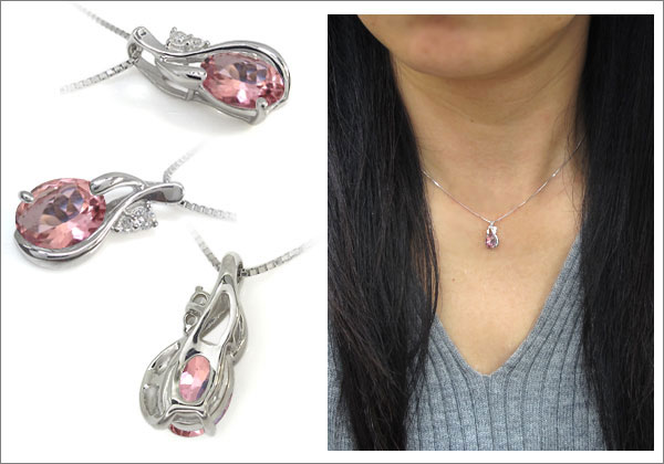 オーバル ネックレス