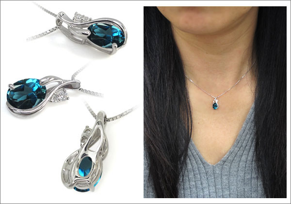 オーバル ネックレス