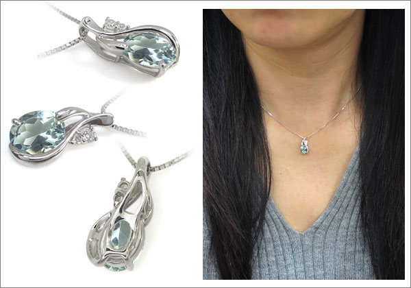 オーバル ネックレス