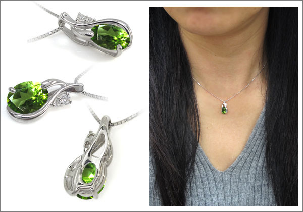 オーバル ネックレス