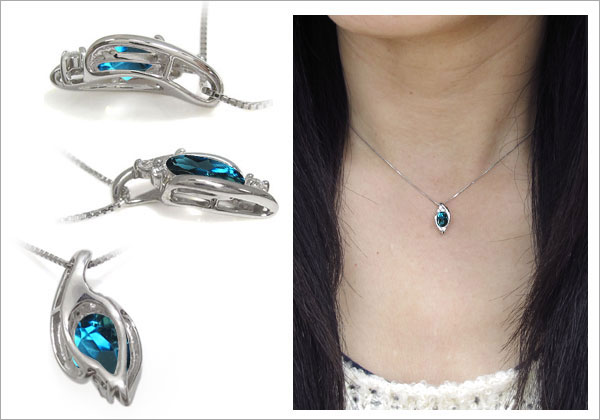 オーバル ネックレス