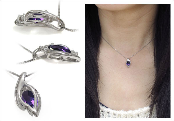 オーバル ネックレス