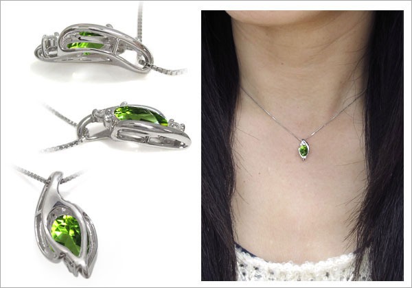 オーバル ネックレス