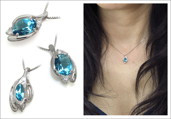 オーバル ネックレス