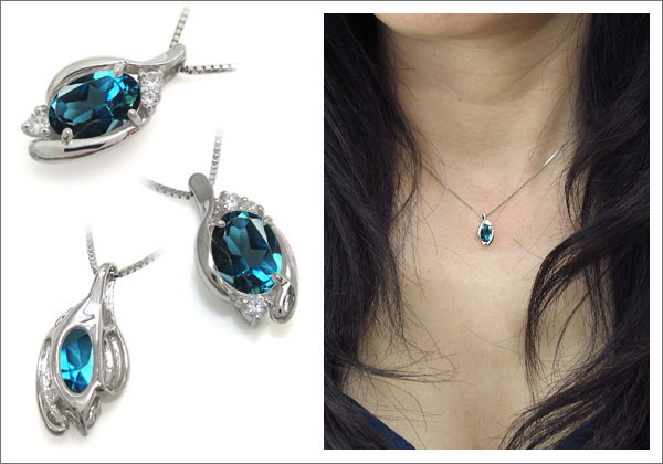 オーバル ネックレス