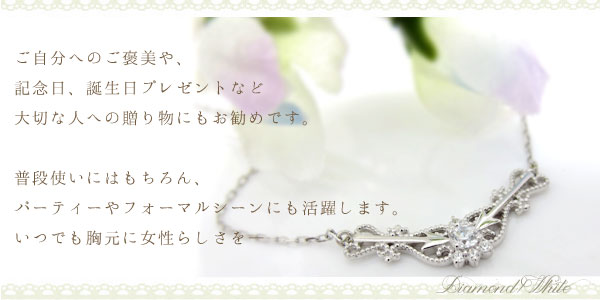 誕生石 キューピッド ネックレス