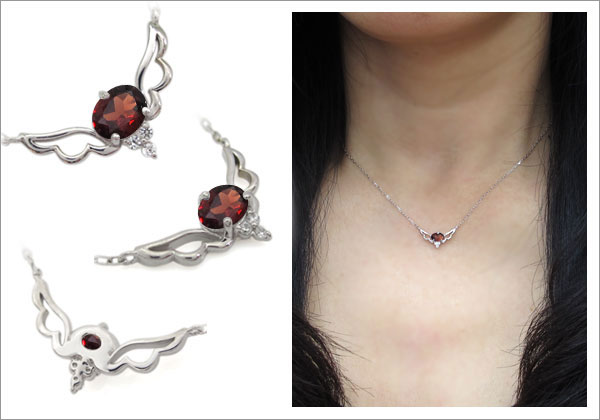 オーバル ネックレス