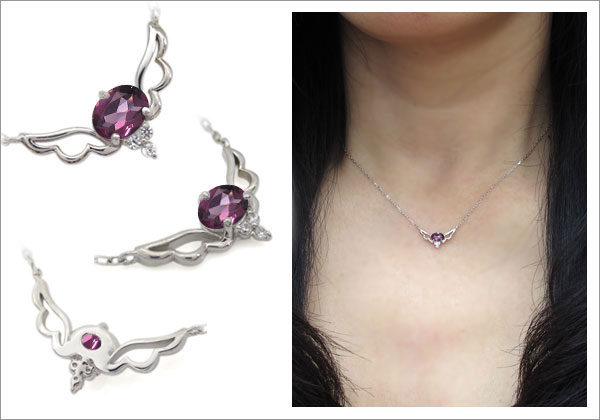 オーバル ネックレス