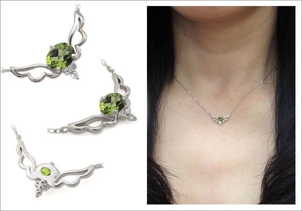 オーバル ネックレス