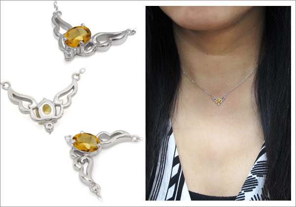 三日月モチーフ　ネックレス