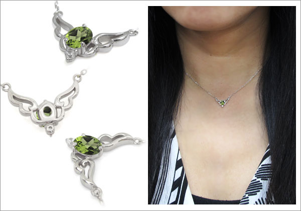 三日月モチーフ　ネックレス