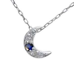 サファイア ネックレス