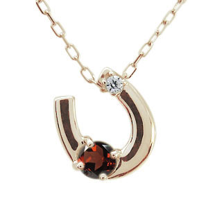 ガーネット ネックレス