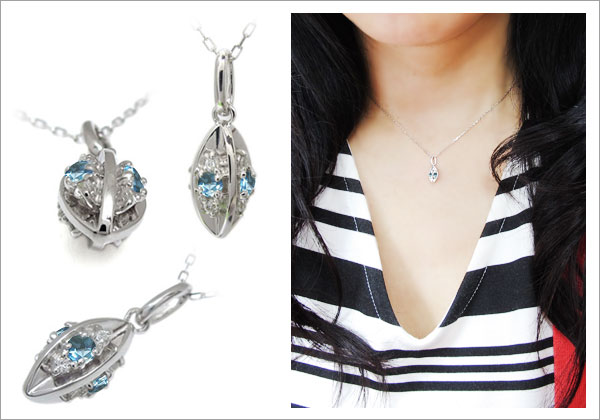 誕生石　ネックレス