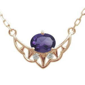 アメジスト ネックレス