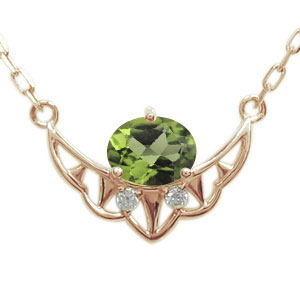 ペリドット ネックレス