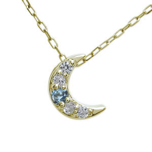 月 誕生石 ペンダント