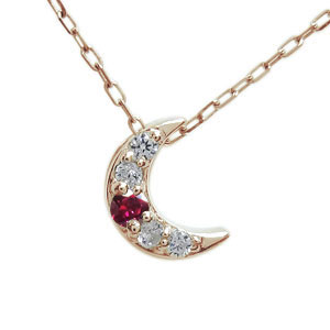 三日月 星 ネックレス