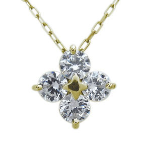 フラワーモチーフ ネックレス