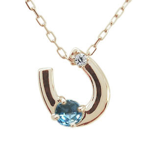 ブルートパーズ ネックレス