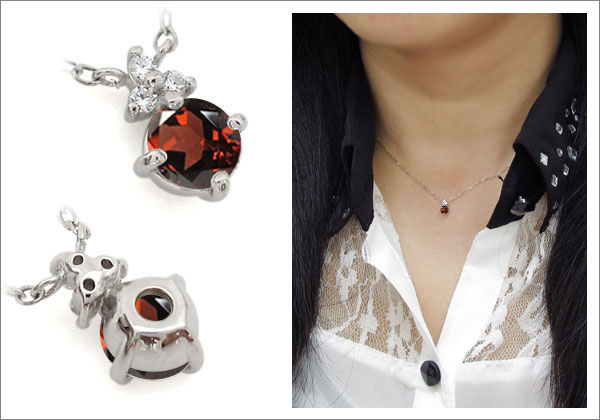 誕生石　ネックレス