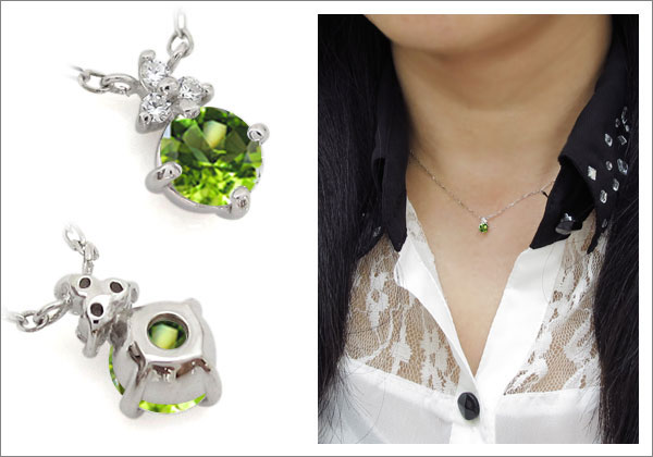 誕生石　ネックレス