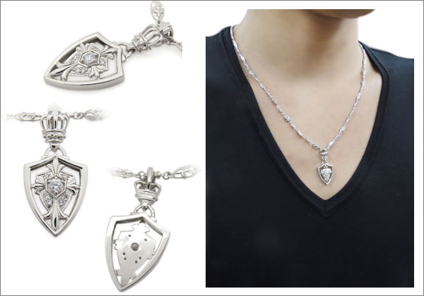 メンズ クロス ペンダント