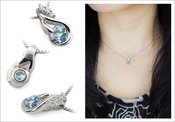 誕生石　ネックレス