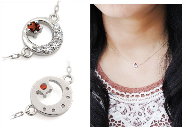 誕生石　ネックレス