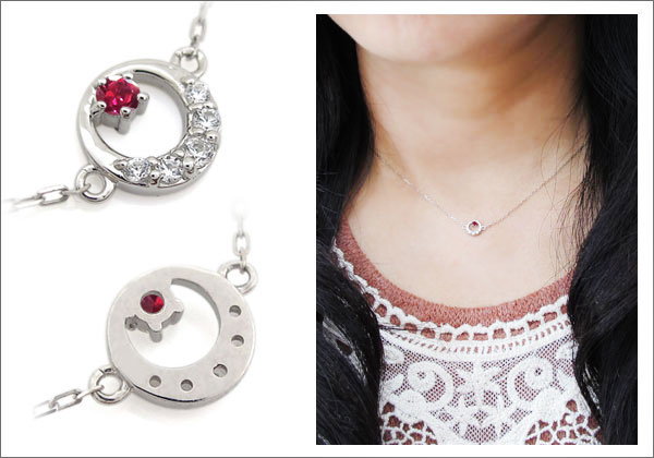 誕生石　ネックレス