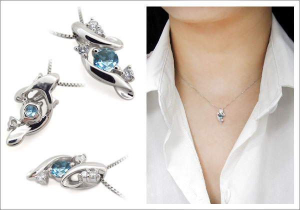 誕生石　ネックレス