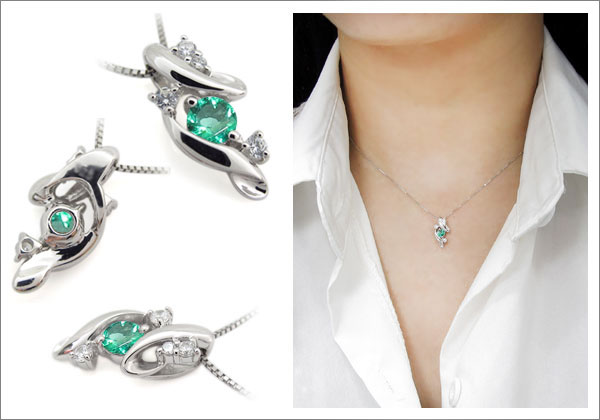 誕生石　ネックレス