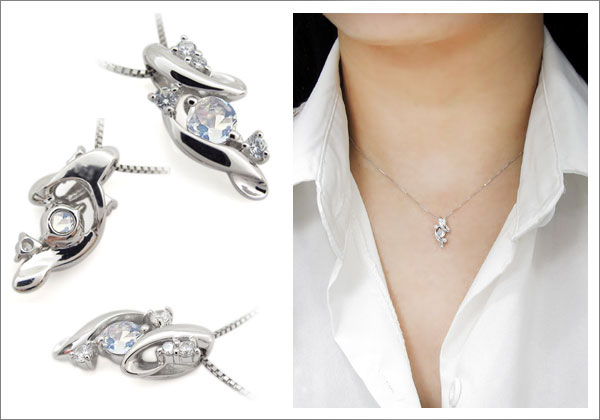 誕生石　ネックレス