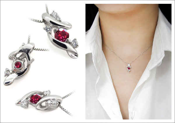 誕生石　ネックレス