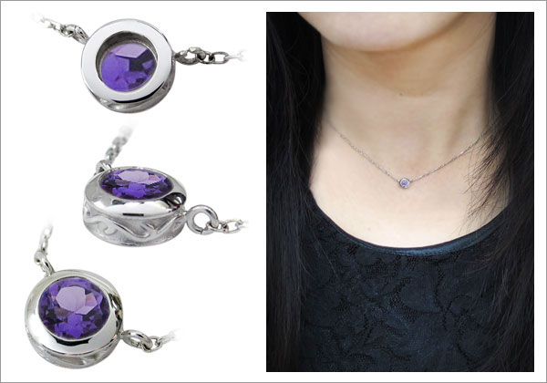 誕生石　ネックレス