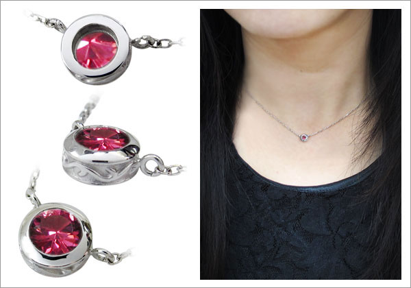 誕生石　ネックレス