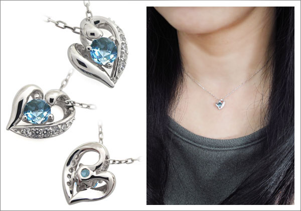 誕生石　ネックレス