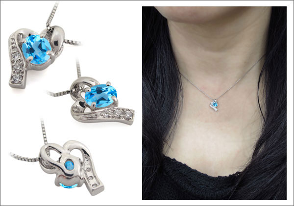 オーバル ネックレス