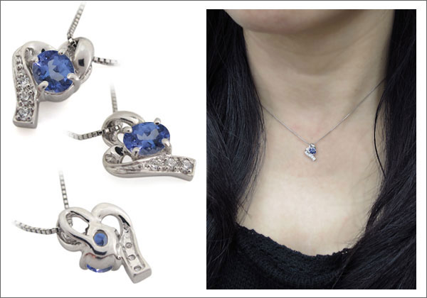 オーバル ネックレス