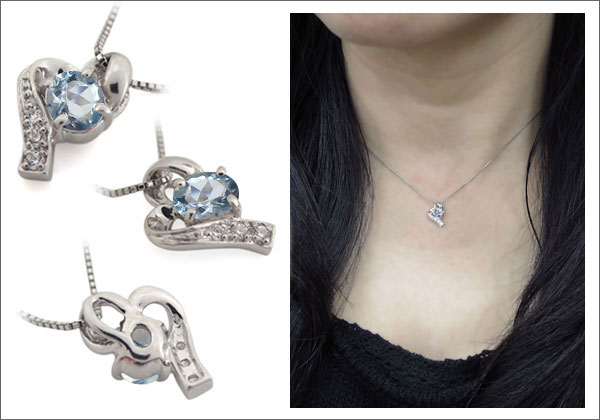 オーバル ネックレス