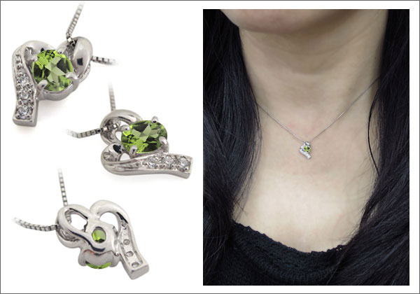 オーバル ネックレス