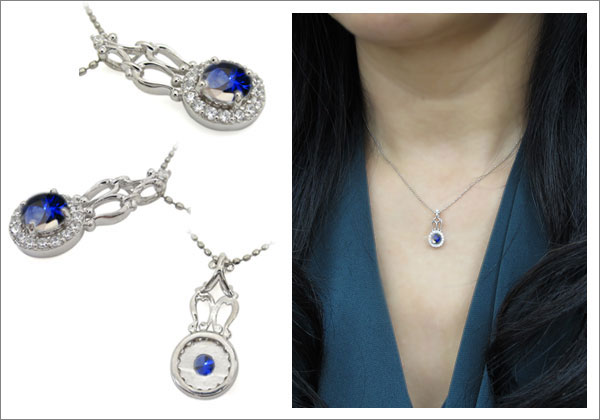 誕生石　ネックレス