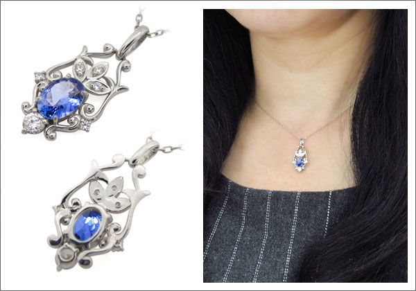 オーバル ネックレス