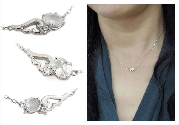 オーバル ネックレス