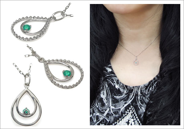 しずく ペンダント