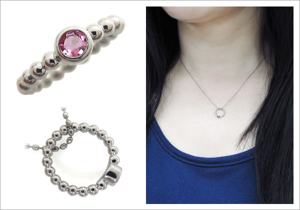 ベビーリング ネックレス