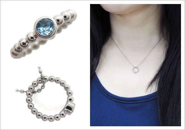 ベビーリング ネックレス