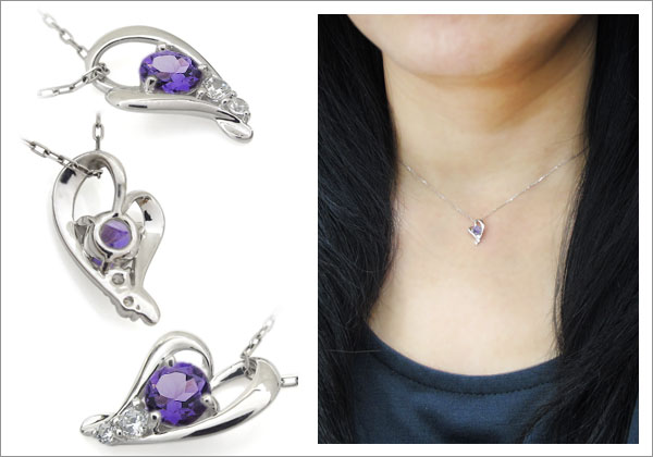 誕生石　ネックレス